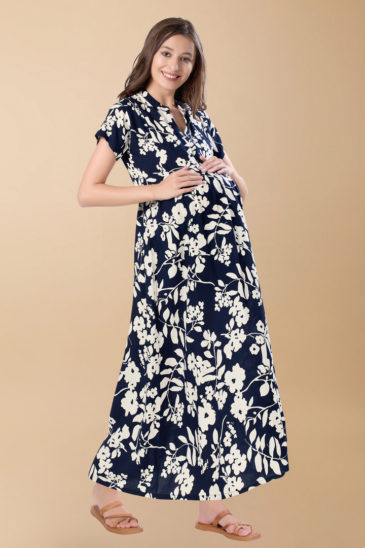 Noreen Maternity Dress - minazthelabel