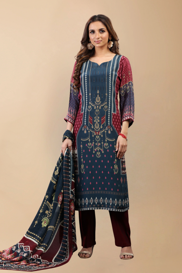 Ridhi Salwar Kameez (With Dupatta) - minazthelabel