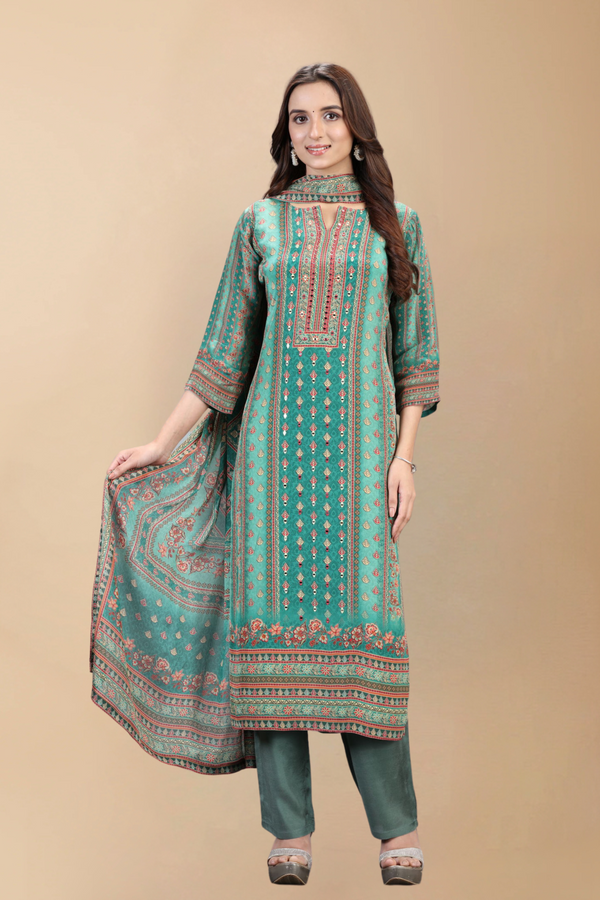 Priti Salwar Kameez (With Dupatta) - minazthelabel