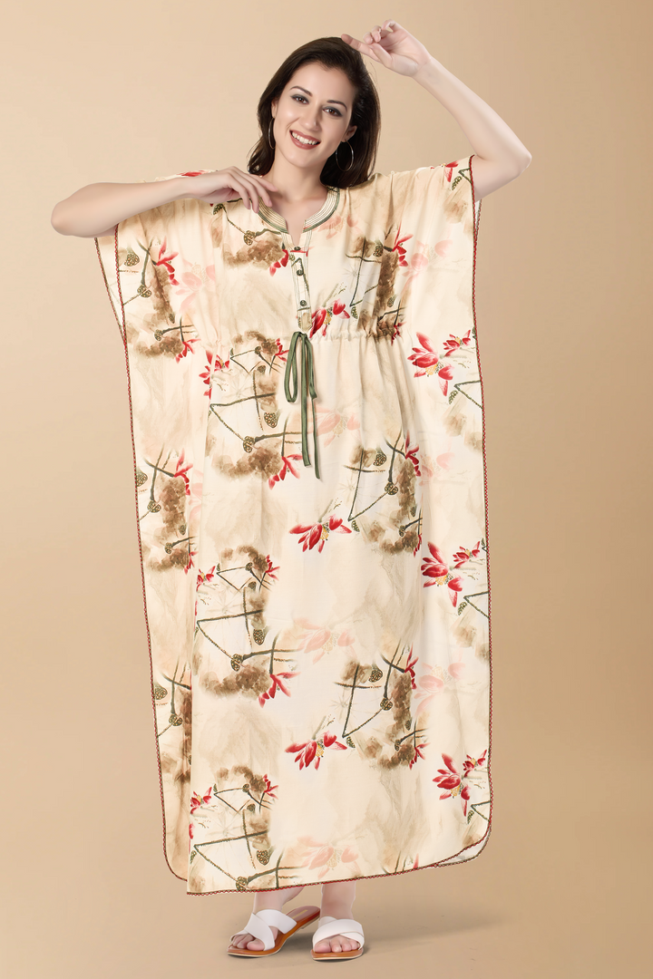 Basma Kimono Kaftan - minazthelabel