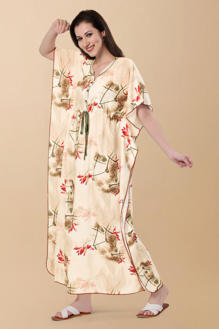 Basma Kimono Kaftan - minazthelabel