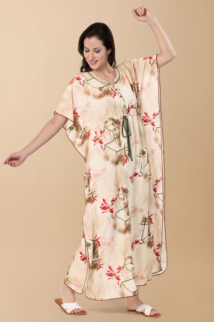 Basma Kimono Kaftan - minazthelabel