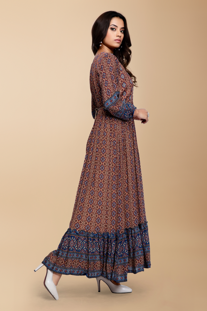 Nidhi Long Formal Dress (Chinnon) - minazthelabel