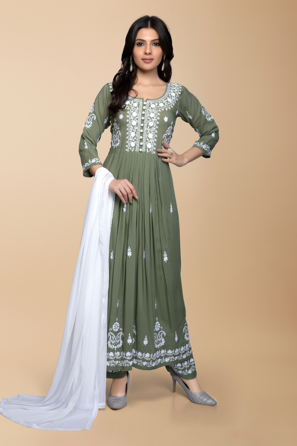 Shop Hand Embroidered Chikankari Outfits for Men & Women - House